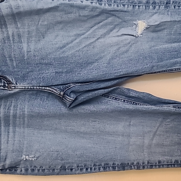 Silver Jeans Beau Boyfriend Curvy Mid Rise Ripped Jean sz 33 x 28 - Picture 10 of 15